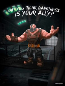 ilustracion Bane DC Comics